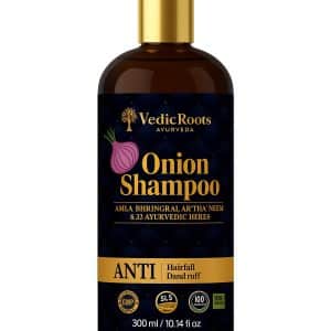Onion shampoo for strong and thick hair