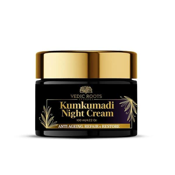 Kumkumadi Night Cream for Brighten Skin