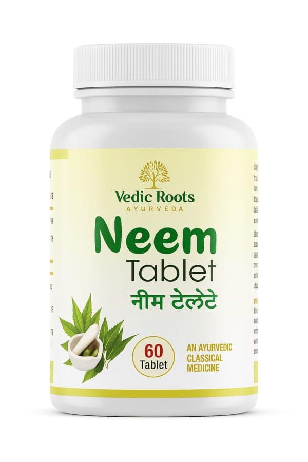 Neem Tablet- Herbal Blood Purifier And Skin Wellness Medicine